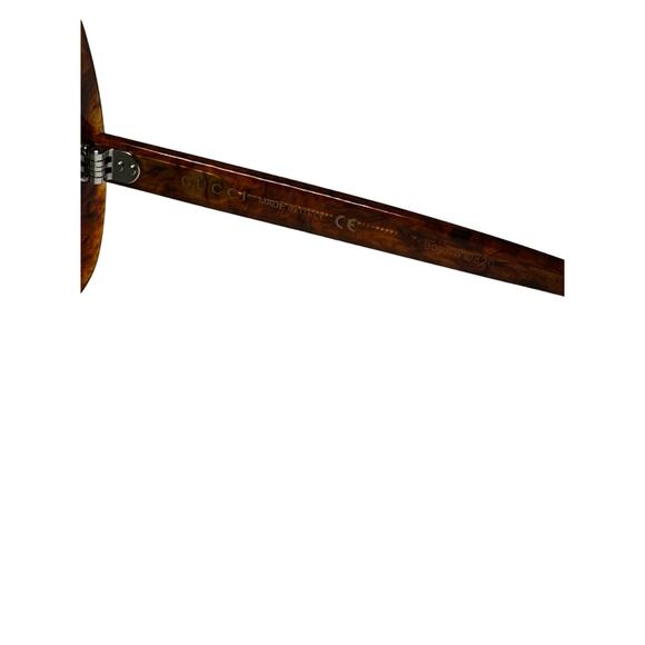 Gucci GG Squared Frame GG0625S Glasses in Havana Brown Oversized Sunglasses - Picture 6 of 7